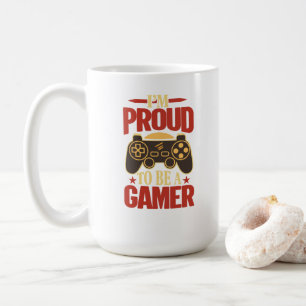 Mug Gamer Gift - Je suis fier d'être un Gamer
