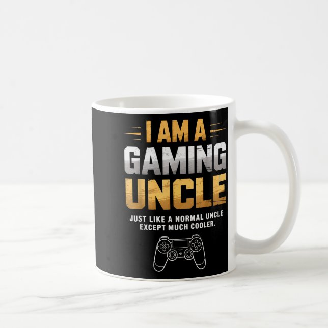 Mug Gaming Uncle Cooler Than Normal Uncle For Mens Boy (Droite)