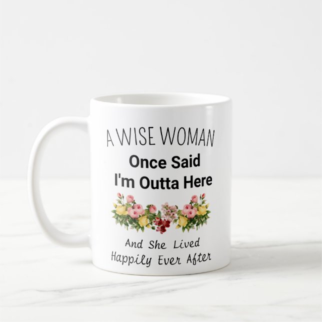 Mug GAMME de retraite pour femmes Elle (Gauche)
