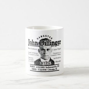 Mug Gangster John Dillinger