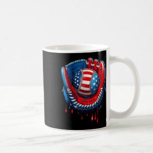 Mug Gant de Baseball Drip Boy Glace Patriote États-Uni