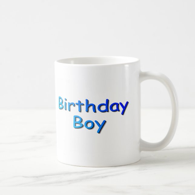 Mug Garçon d'anniversaire (Droite)