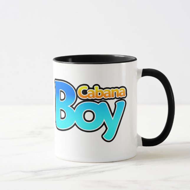 Mug Garçon de cabane (Droite)