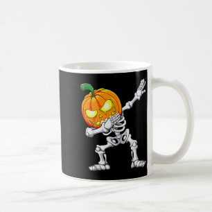 Mug Garçons d'Halloween Dabbing Squelette Y Citrouille