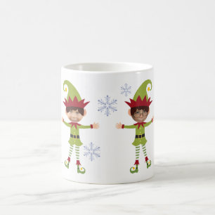 Mug Garçons Elfes Drôles Photos Personnalisées Enfants