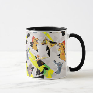 Mug Garde de Lion  Motif triangulaire