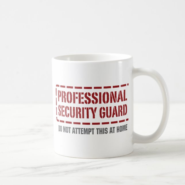 Mug Garde de sécurité professionnel (Droite)