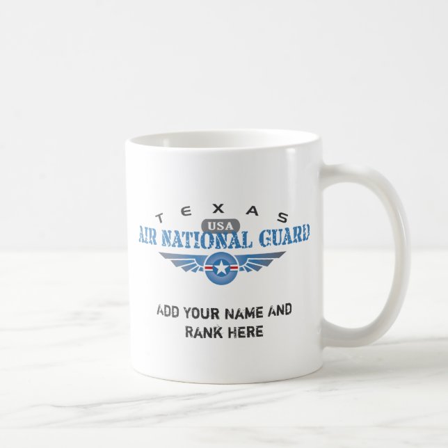 Mug Garde nationale d'air du Texas (Droite)