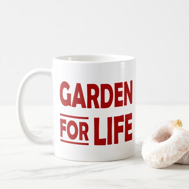 Mug Garden For Life (Avec donut)