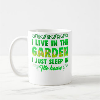 Mug Garden Lover Colorful Green Plant Quote Gardening 