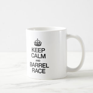MUG GARDER CALME ET COURSE DE BARREL