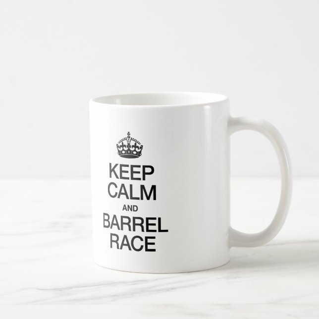 MUG GARDER CALME ET COURSE DE BARREL (Droite)