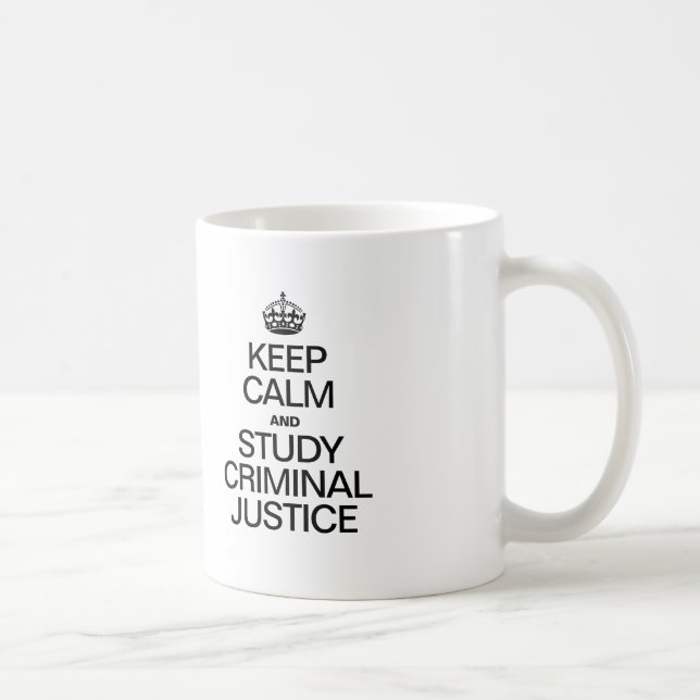 MUG GARDER LE CALME ET ÉTUDIER LA JUSTICE PÉNALE (Droite)
