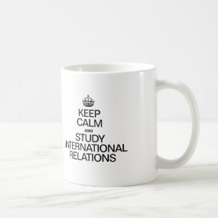 MUG GARDER LE CALME ET ÉTUDIER LES RELATIONS INTERNATI