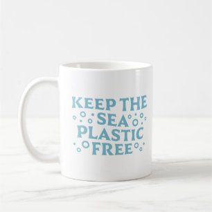 Mug Gardez la mer plastique sans pollution