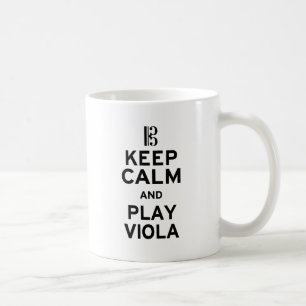 Mug Gardez l'alto de calme et de jeu