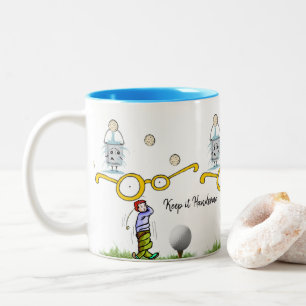 Mug Gardez-le beau Golfeur