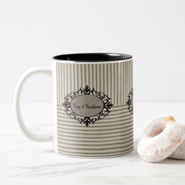Mug Gardez-le belle bande (Avec donut)