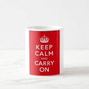 Mug Gardez le calme et continuez