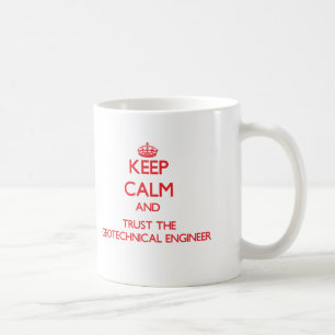 Mug Gardez le calme et faites confiance à l'ingénieur