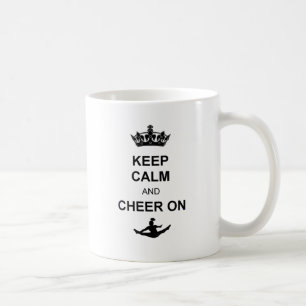 Mug Gardez le calme et l'encouragez dessus