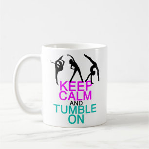 Mug Gardez Le Calme Tumble Sur Les Filles De Gymnastiq