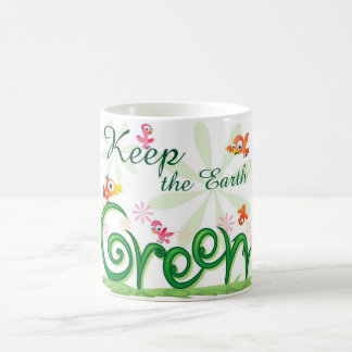 Mug Gardez le vert de la terre
