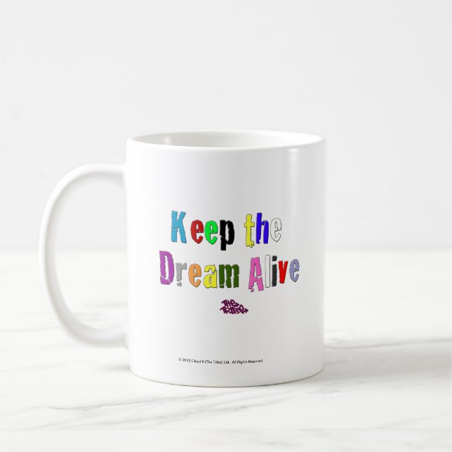 Mug Gardez le vivant rêveur la tribu (Gauche)