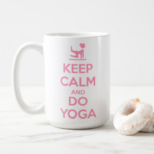 Mug Gardez votre calme et faites du yoga