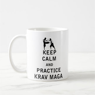 Mug Gardez votre calme et pratiquez le Krav Maga - Isr