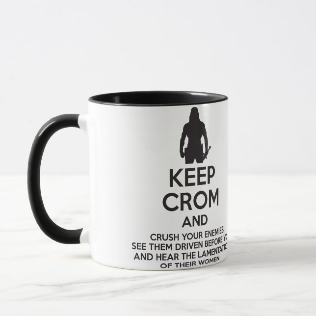 Mug Gardez votre sang et écrasez vos ennemis (Gauche)