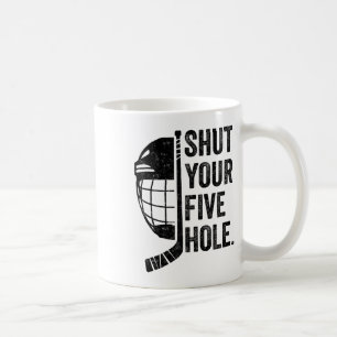 Mug Gardien de but de hockey sur glace drôle Fermez vo