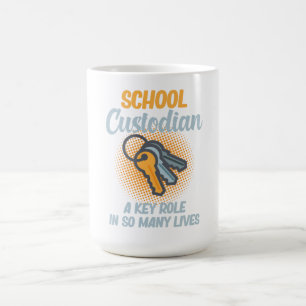 Mug Gardien De L'École Rôle Clé Dans La Vie Gardien