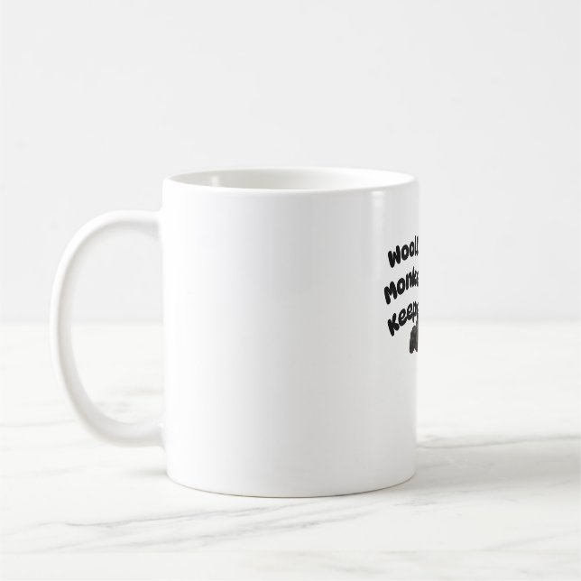 Mug Gardien de singe laineux (Gauche)