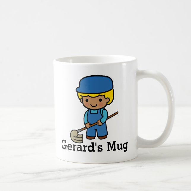 Mug Gardien mignon avec souris (Droite)