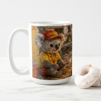 Mug Gardiens de baignade koalas mignons Sauvetage de p
