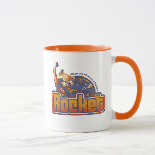 Mug Gardiens de la Galaxie   Badge de personnage Rocke