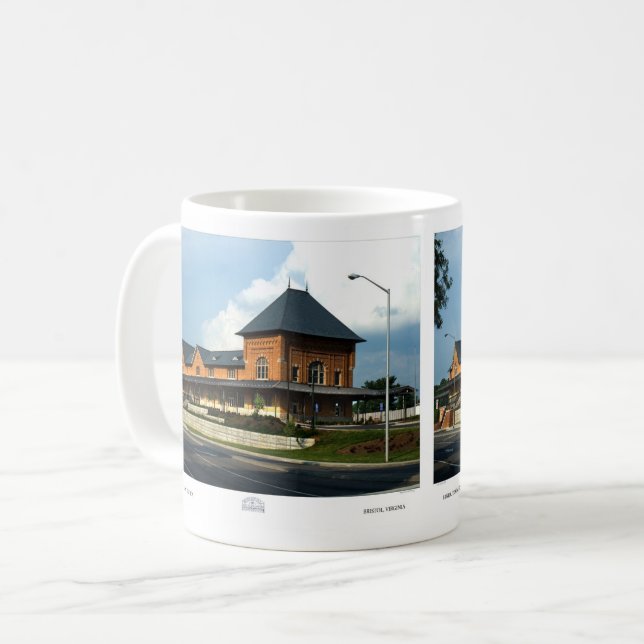 Mug Gare de Bristol Bristol Virginia (Devant gauche)