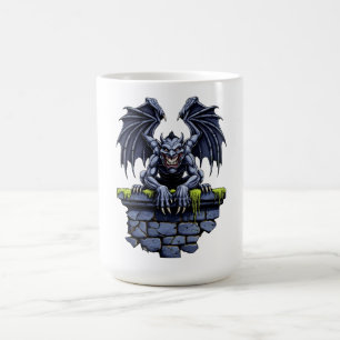 Mug Gargoyle gothique : Un Gardien de la nuit