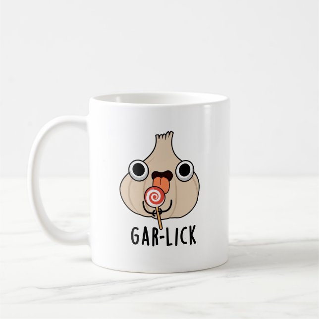 Mug Garlick Funny Garlic Herb Pun (Gauche)