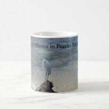 Garza Blanca Toit de chaume bleu ciel mer sable