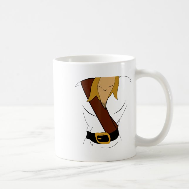 Mug Gaston Halloween Costume amusant (Droite)