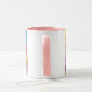 Mug Gâteau d'anniversaire rose joyeux