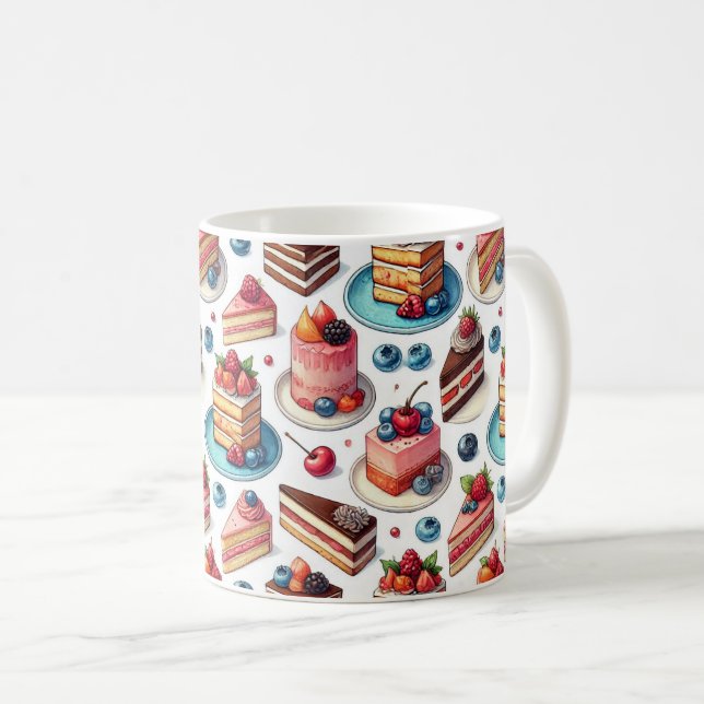 Mug Gâteau dans votre visage (Devant droit)