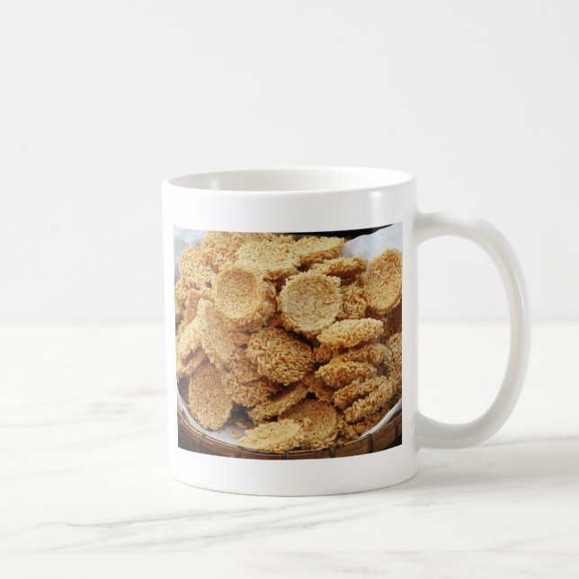 Mug Gâteaux de riz soufflé ~ Sucres asiatiques Dessert (Droite)