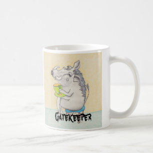 Mug "Gatekeeper", un phacochère de dessin animé