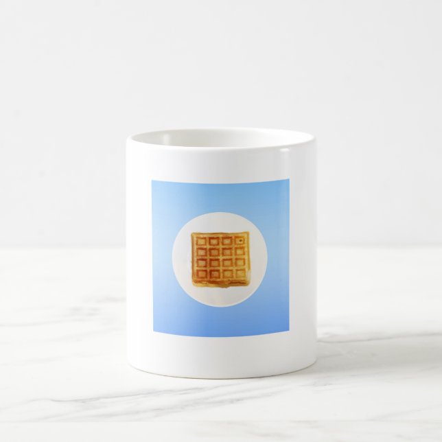 Mug gaufre sur une plaque (Centre)