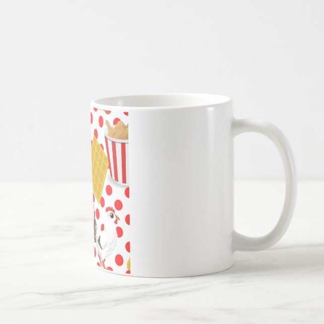 Mug gaufres de poulet (Droite)