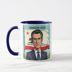 Mug Gavin Newsom pour le président politique