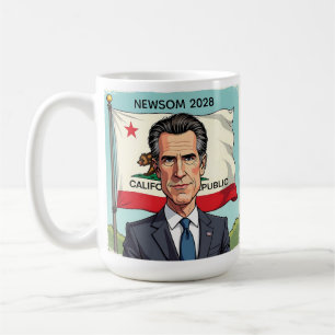 Mug Gavin Newsom pour le président politique